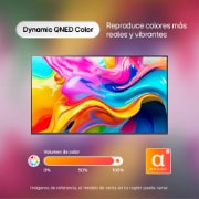 LG TV LG 65" QNED evo AI 4K – Color intenso en gran formato, 65QNED85BSG